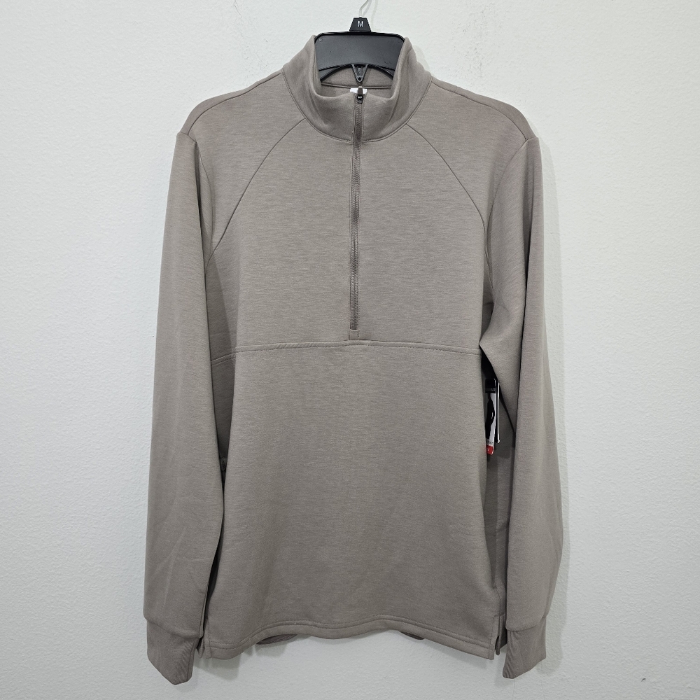 90 Degree Scuba Rockaway Half Zip Fleece Sweatshirt Men's Medium